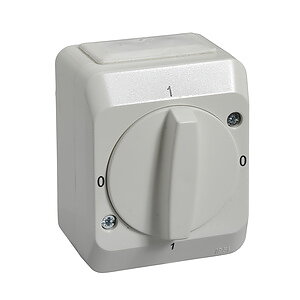Rotary switch 2-Pole 16A, IP54