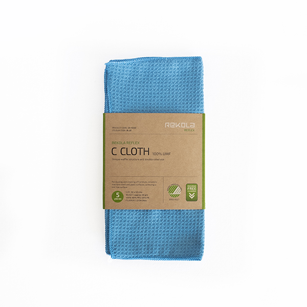 Rekola Svanenmärkt Microfiberduk C CLOTH, Blå  - 2