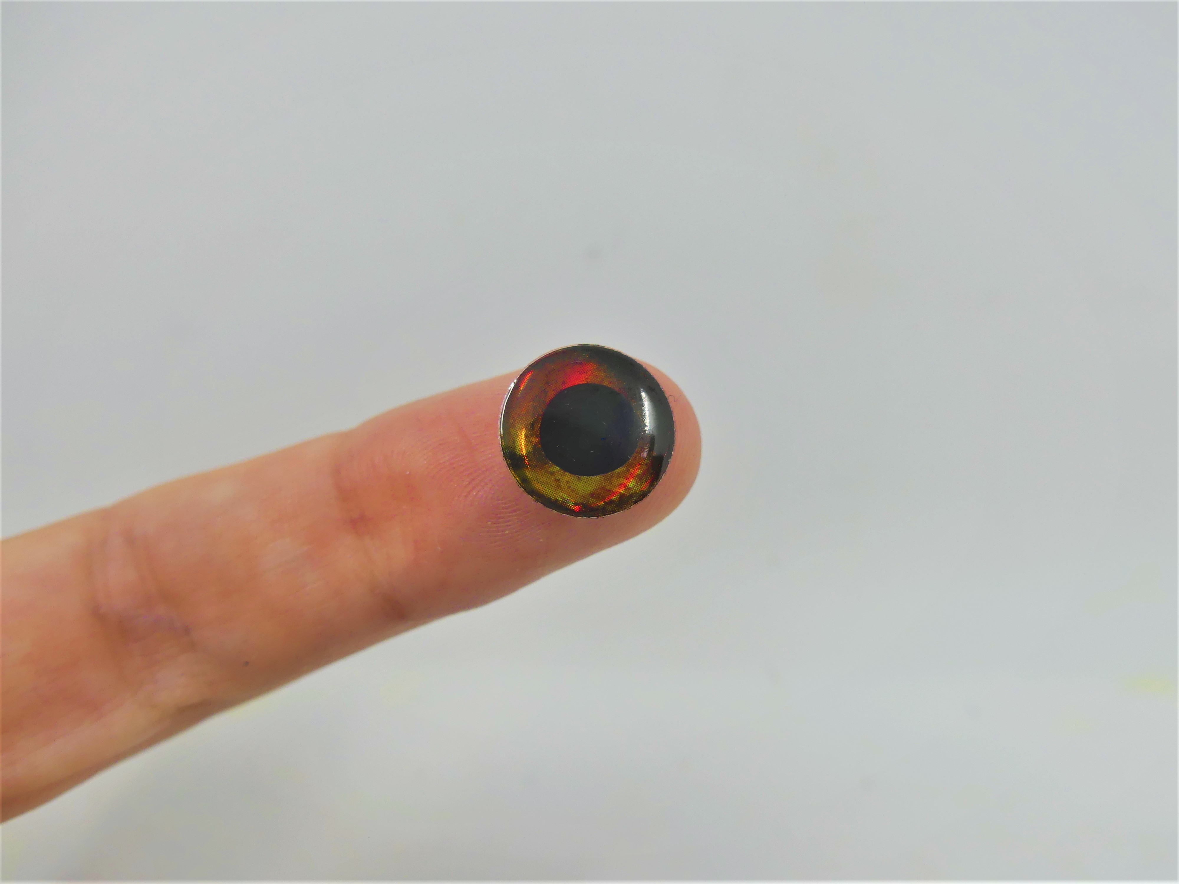 3D Eyes Red 50 pc - 4, 5, 6, 8, 10 or 12 mm