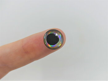 3D Eyes Silver 50 pc - 4, 5, 6, 8, 10 or 12 mm