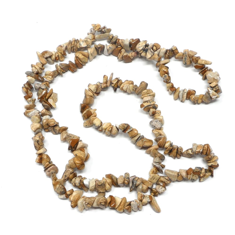 Landskaps Jaspis Chiphalsband