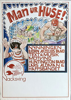 NYNNINGEN, MOTVIND, BJÖRN AFZELIUS m.fl - Svensk / Skandinavisk Turnéaffisch (1979) 
