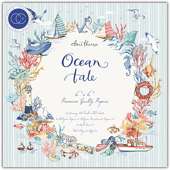 Craft Consortium Ocean Tale 6x6 Inch Paper Pad