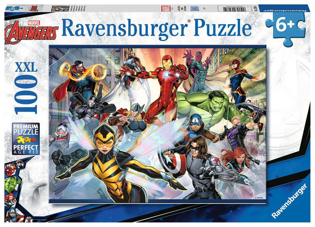 Superheros in action - Avengers 100 Bitar XXL Ravensburger - 2
