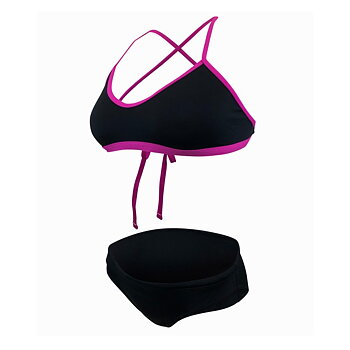 Stylish and comfortable 2-piece bikini for training and beach
