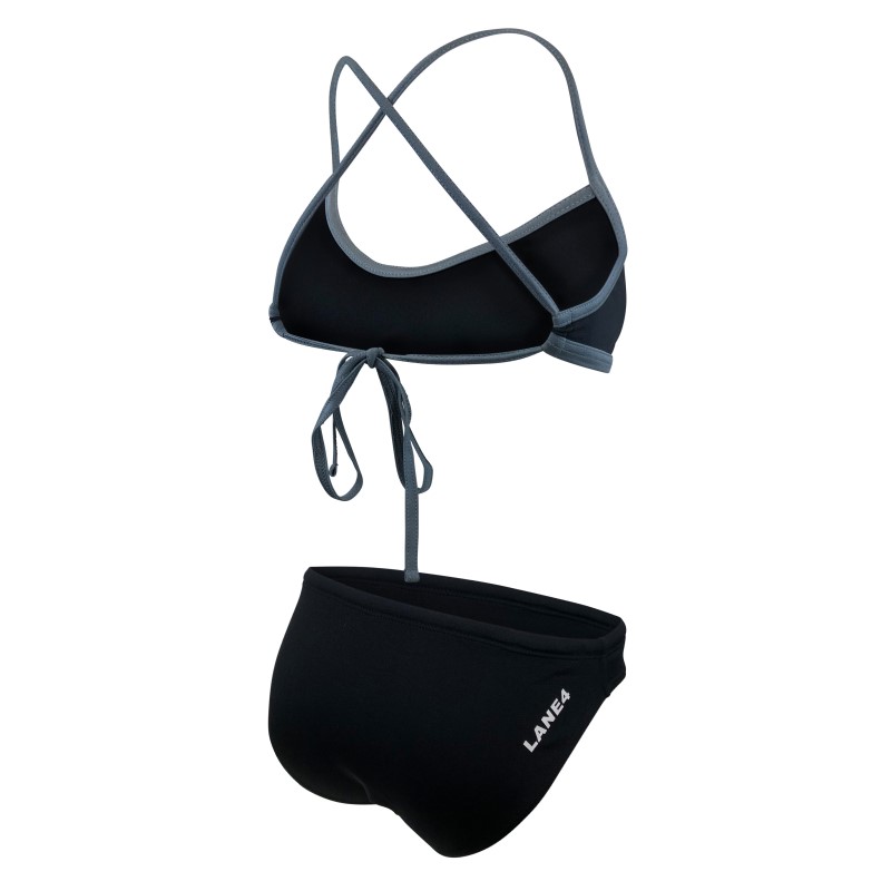 New design! Stylish and classic tie-back swim bikini
