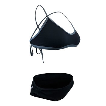 Neues Design! Stylischer und klassischer Badebikini mit Rückenband