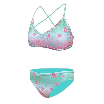 2-Piece swimsuit TieFlex Shell Girl