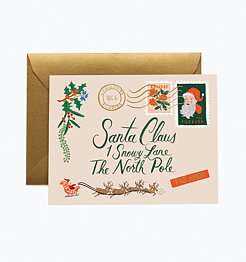 Santa Letter Card