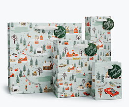 Holiday Village Gift Bags