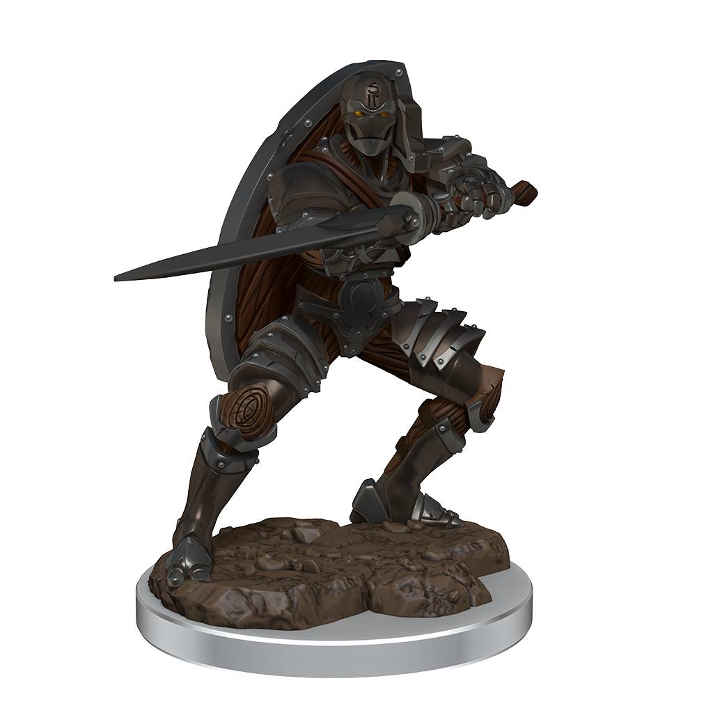 Dungeons and Dragons: Icons of the Realms - Male Warforged Fighter Premium Figure