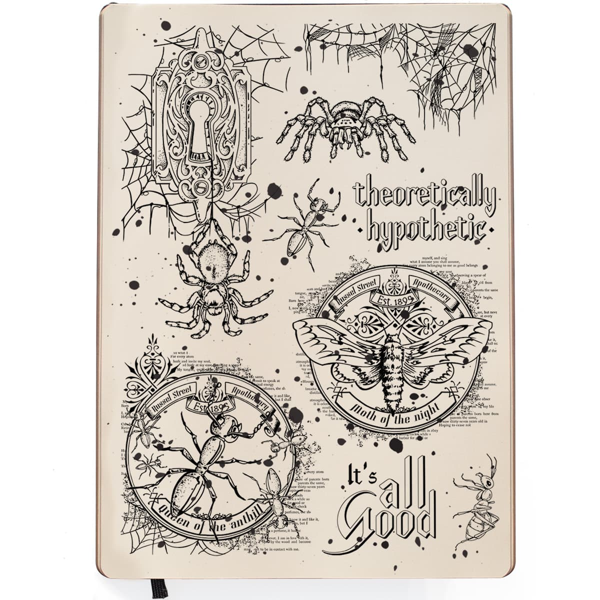 Ciao Bella - It`s all Good - Clearstamps set 6x8" - 2