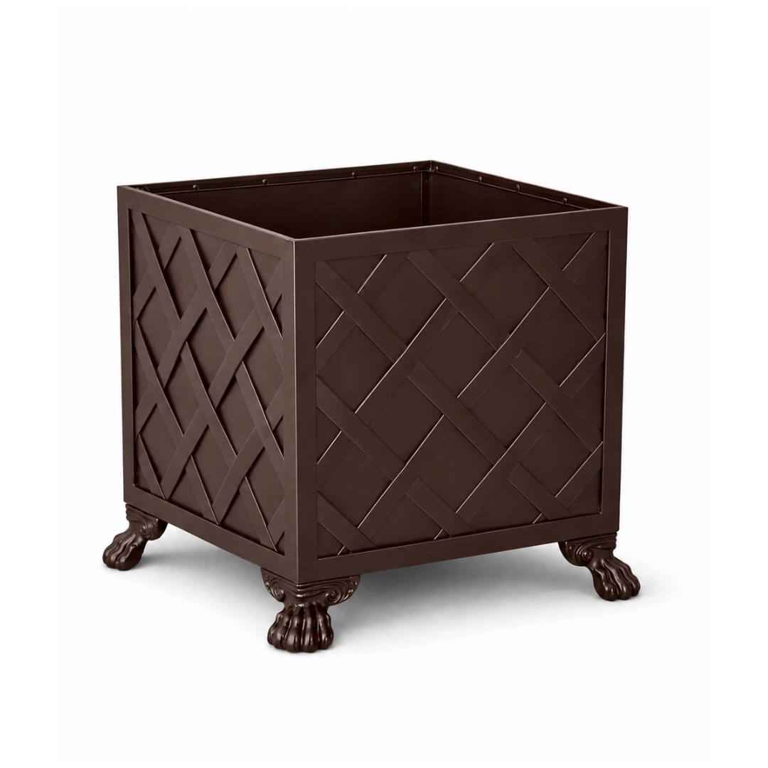 THG Jar in Brown Metal