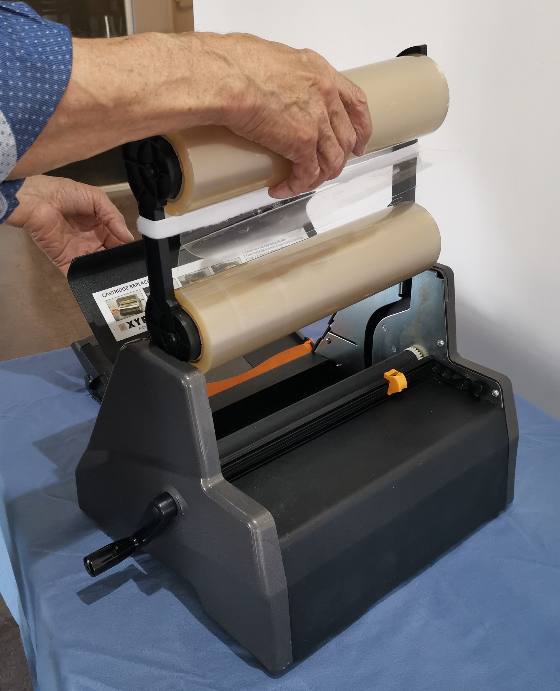 Refill Dubbellaminat till CLX310M och Xyron 1250/1255   Levereras som kassett.                         - 5