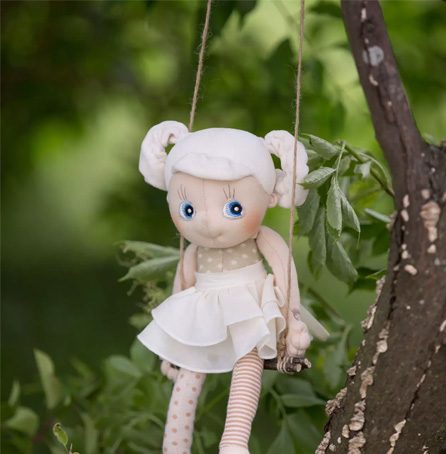 Daisy - 35 cm lång docka från Rubens EcoBuds - 2