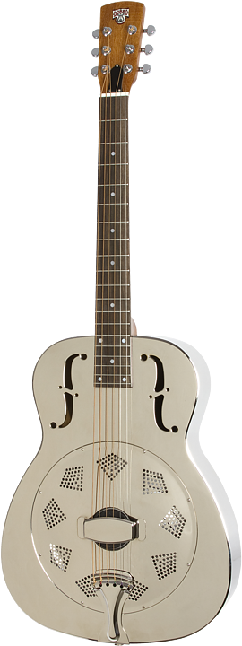 Dobro® Hound Dog M-14 Metal Body Nickel