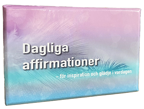 Dagliga affirmationer för inspiration och glädje i vardagen - Kort - 2