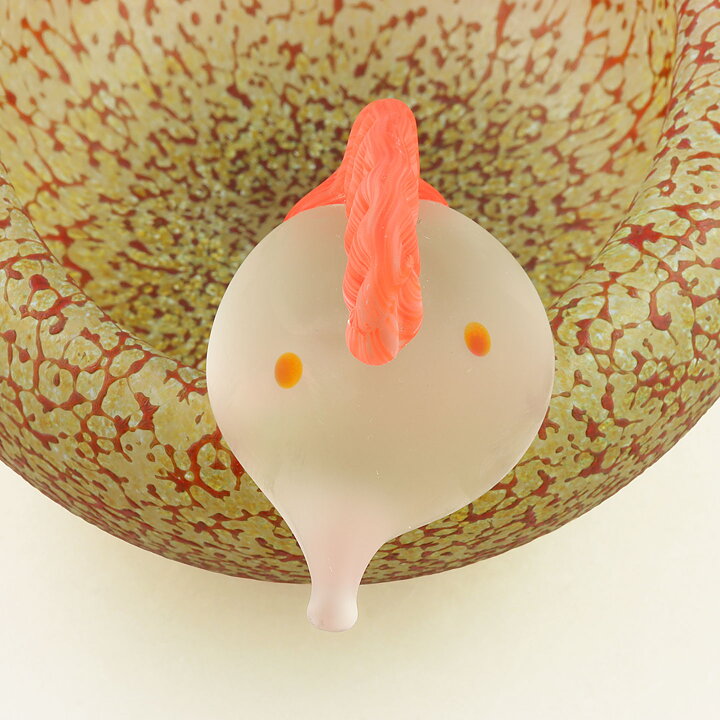 ウルリカ・ヒードマン・ヴァリーン Cocooシリーズ　鳥の器  21cm  2001年