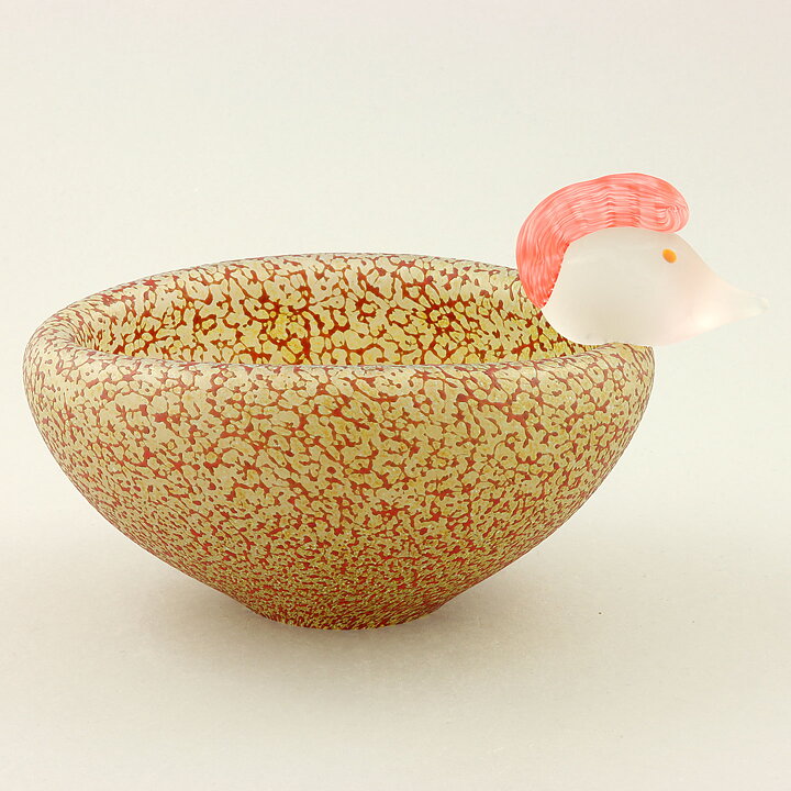 ウルリカ・ヒードマン・ヴァリーン Cocooシリーズ　鳥の器  21cm  2001年