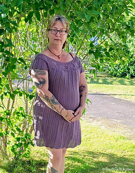 Garnpaket till Singoallaklänning, X/XL - OBS! Crémefärgad