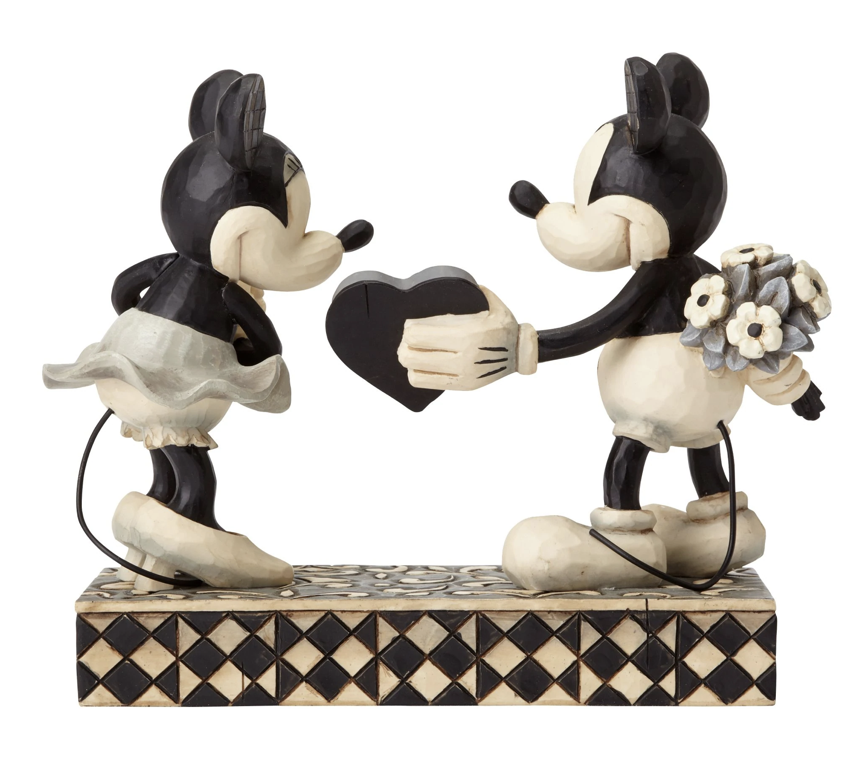 Jim Shore Figurin - Real sweetheart - Mickey & Minnie - 2