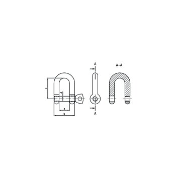 Schackel rak rfr m10 sb