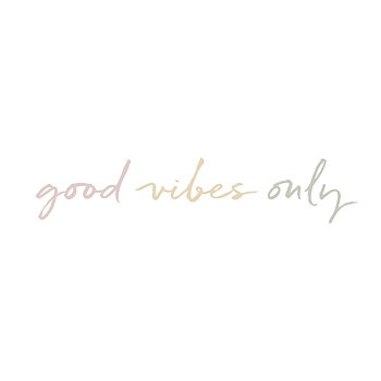 good vibes only i färg