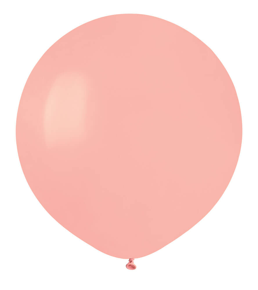 Mellanstora ballonger Babyrosa 48 cm