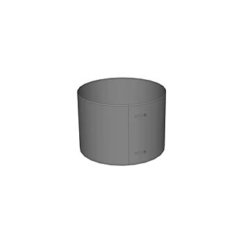 SVEP TILL START/SOTMODUL 130mm (30mm Isol.) Svart