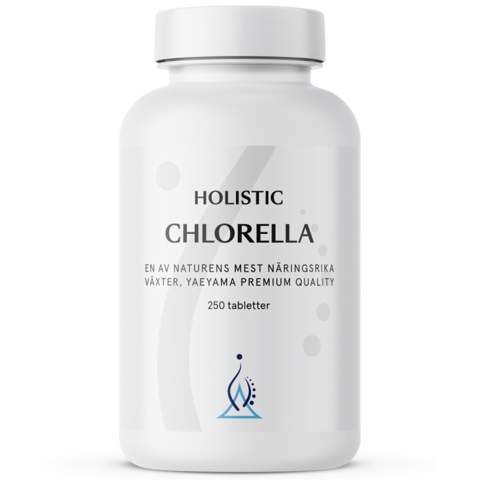 Chlorella, 250 tabletter - Holistic
