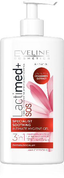 Lactimed+ SOS Cranberry Intimate Hygiene Gel 250ml