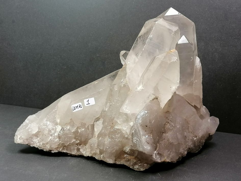 Lemuriakvarts  Kluster (Lemurian Quartz) 3kilo