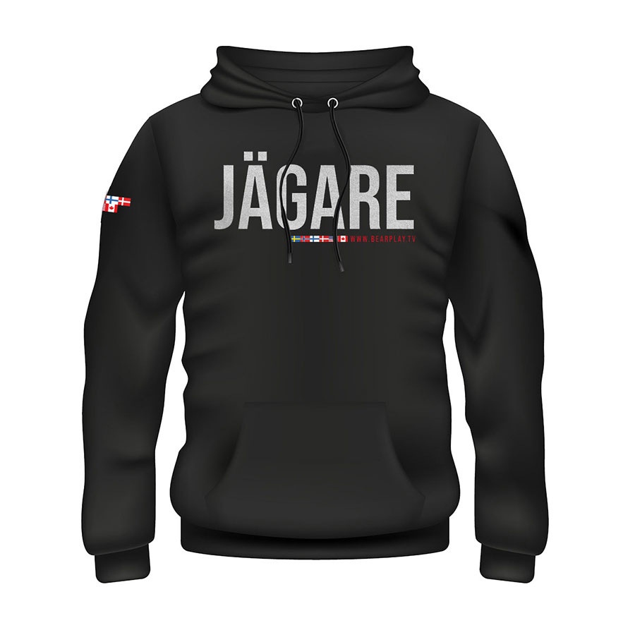 Bearplay Hoodie Svart Jägare