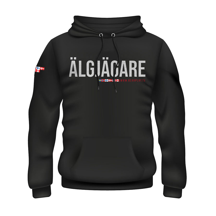 Bearplay Hoodie Svart Älgjägare
