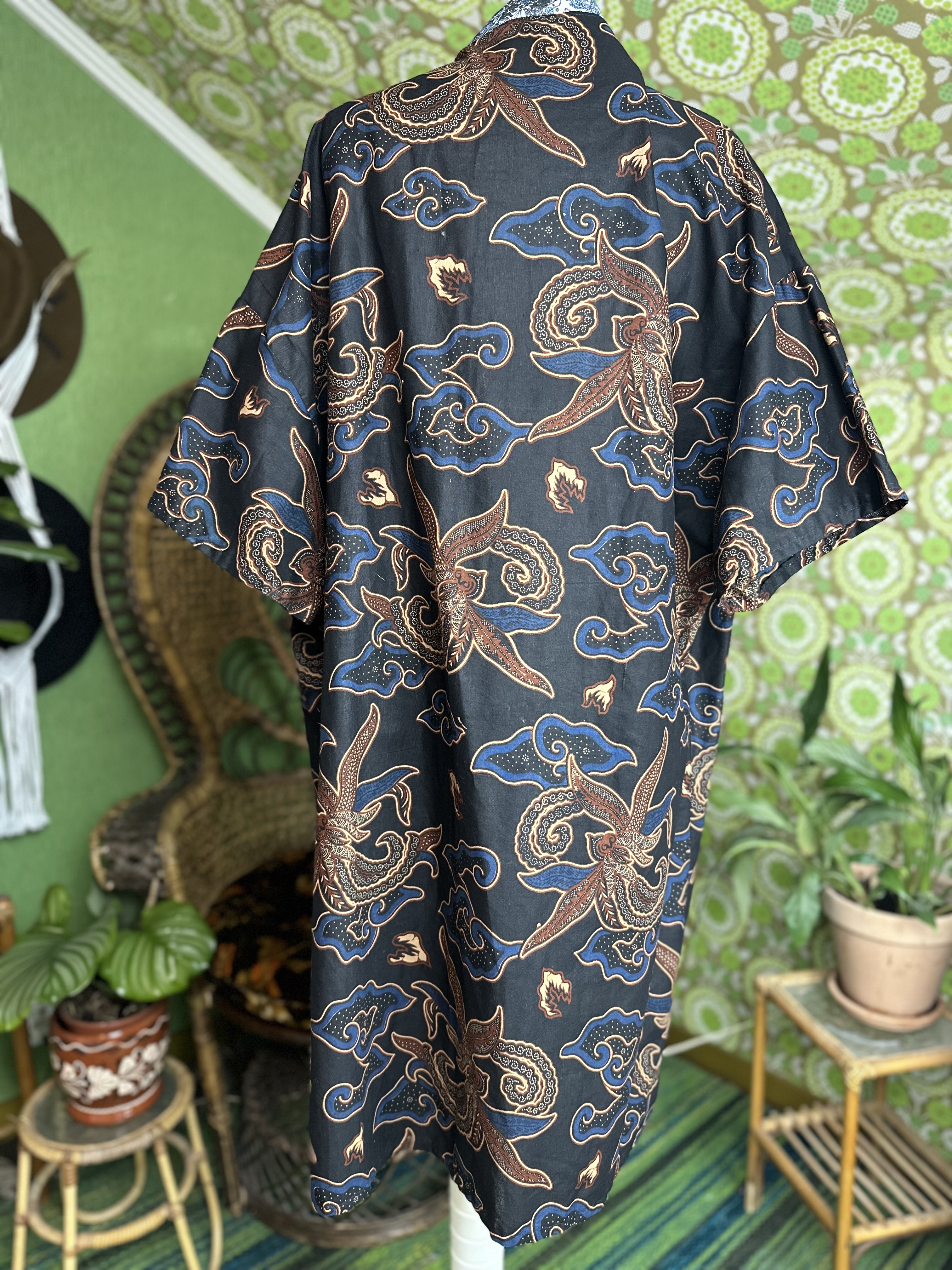 kimono Blue flower  - 2