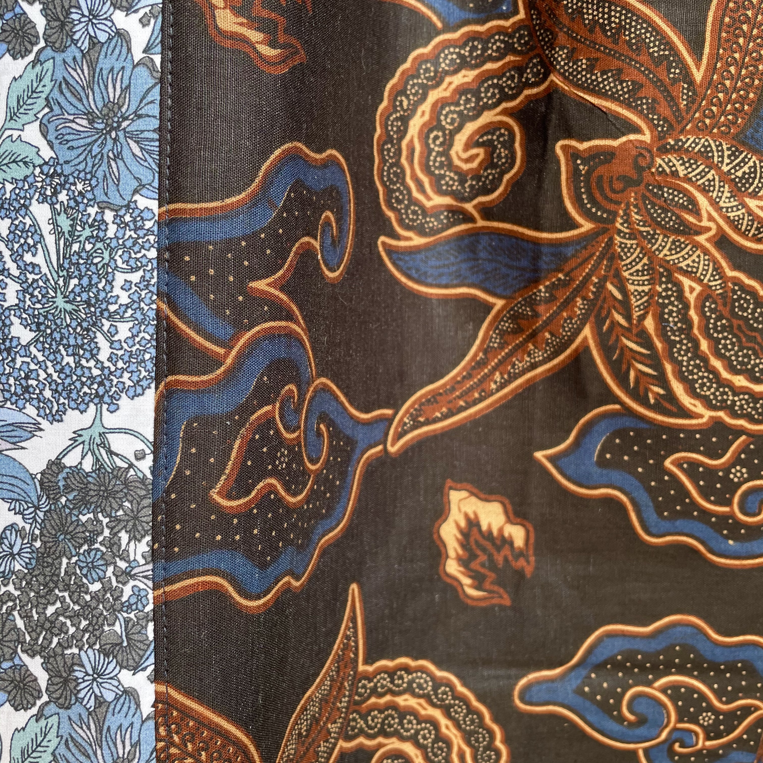 kimono Blue flower  - 7