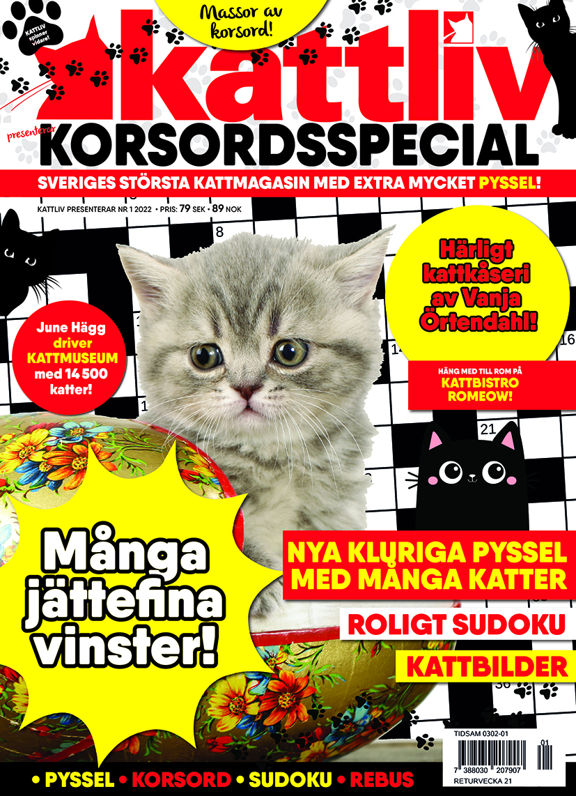 Lösnummer Kattliv Presenterar 1/2022