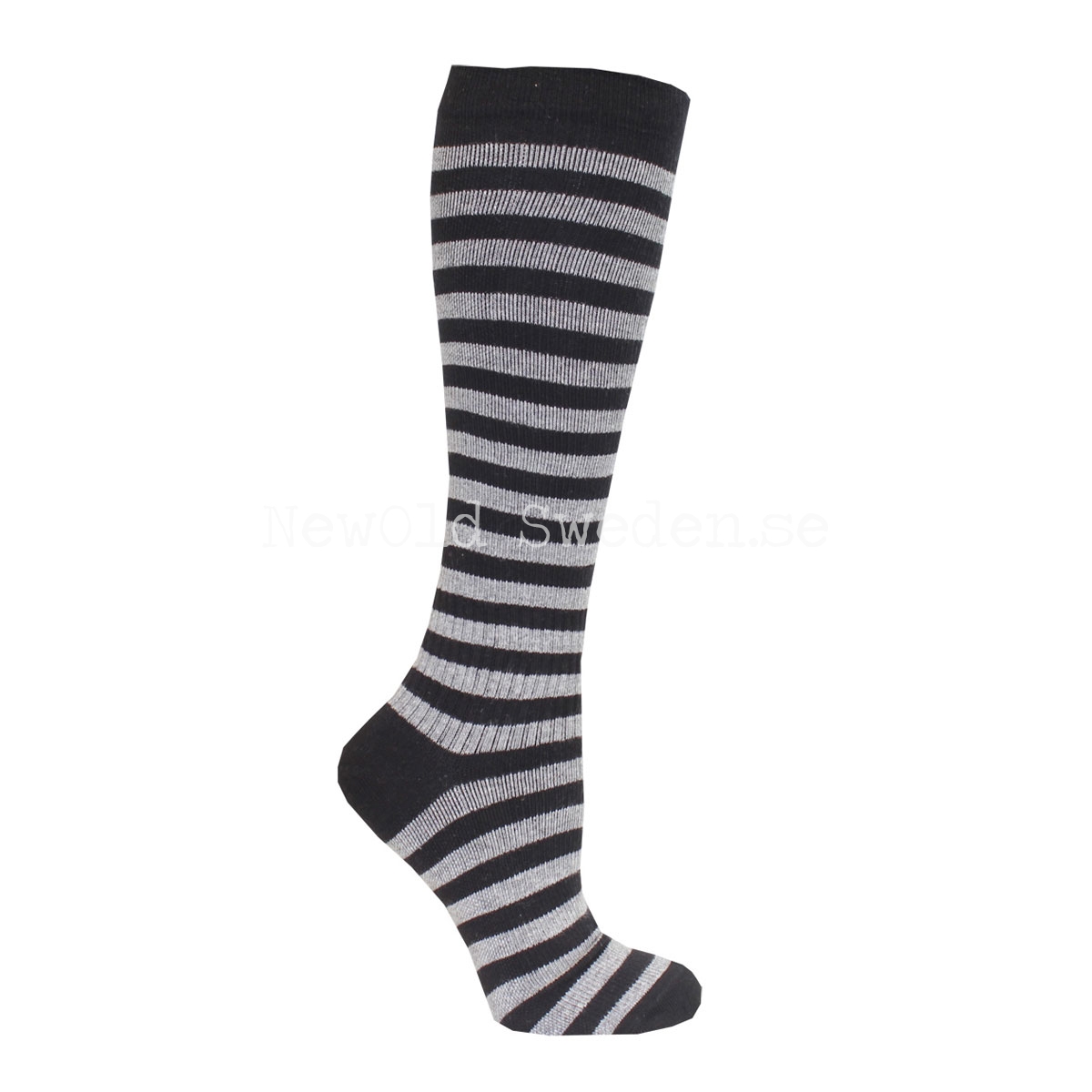 Stödstrumpa Black/Grey -36-40 - ST11