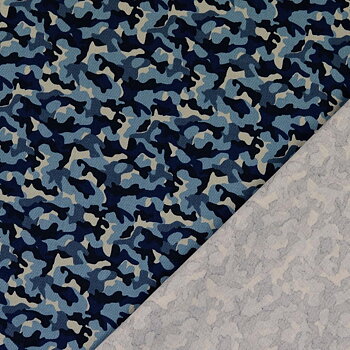 Camouflage Twill Blå
