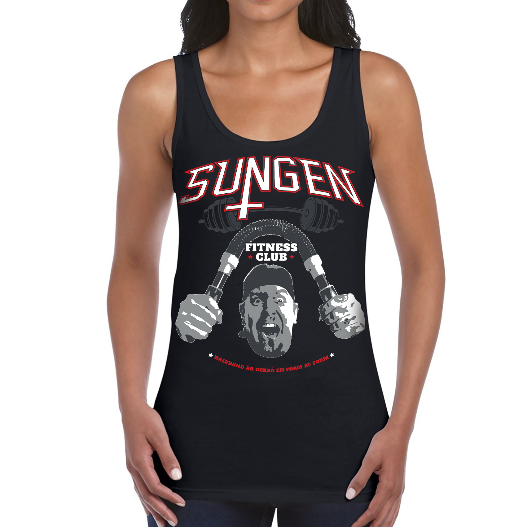 SUNGEN - LADY TOP, SUNGEN FITNESS CLUB - HALVRUND