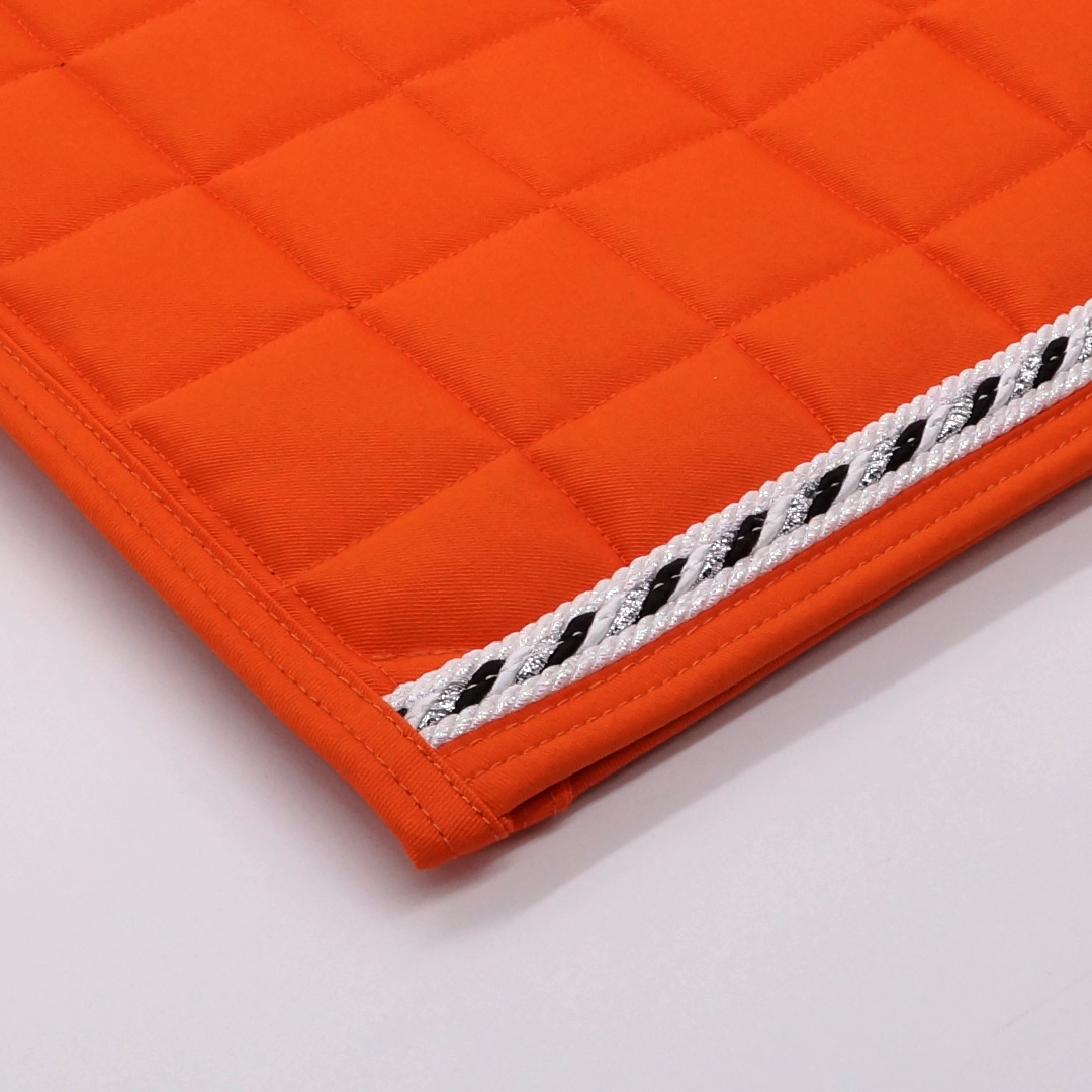 Dressyrschabrak Orange D4, pärlemor/3svartsilver - 5