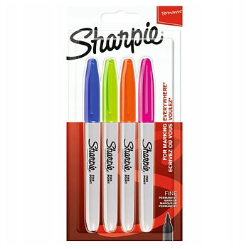 Sharpie Fun Colours 4-Pack