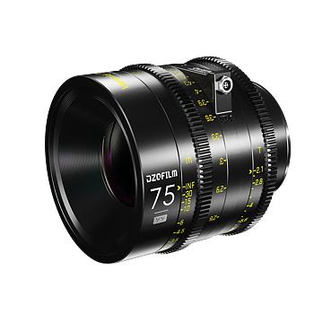 DZOFILM Vespid Cyber FF Prime Lens 75mm T2.1 PL/EF mount