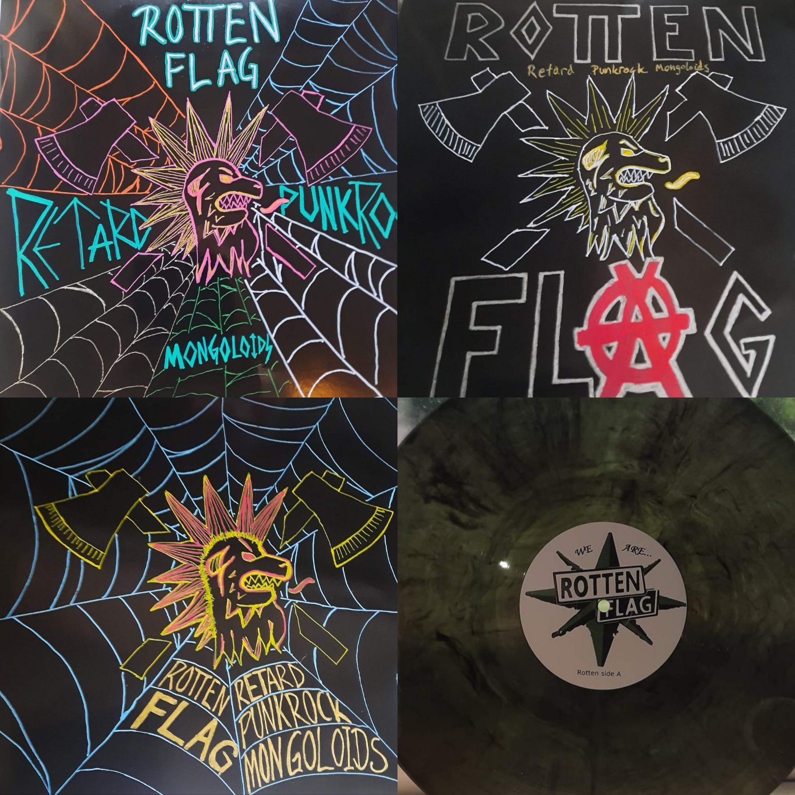 Rotten Flag - Retard, Punkrock, Mongoloids - LP