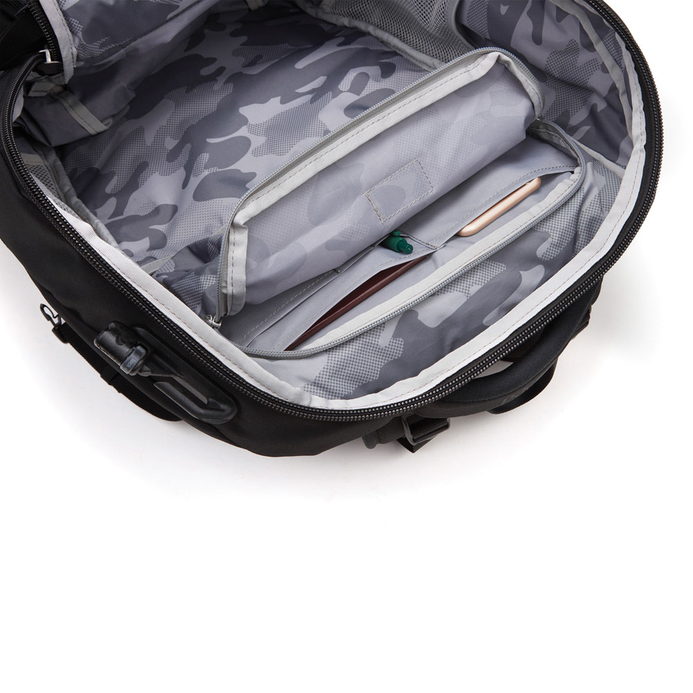 Säker reseryggsäck - PACSAFE Venturesafe EXP35 Travel Backpack Black - 10