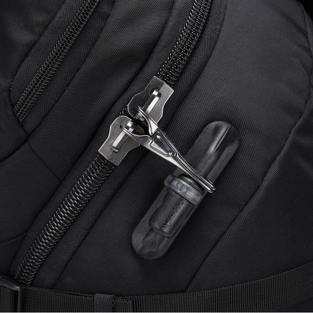 Säker reseryggsäck - PACSAFE Venturesafe EXP35 Travel Backpack Black - 6