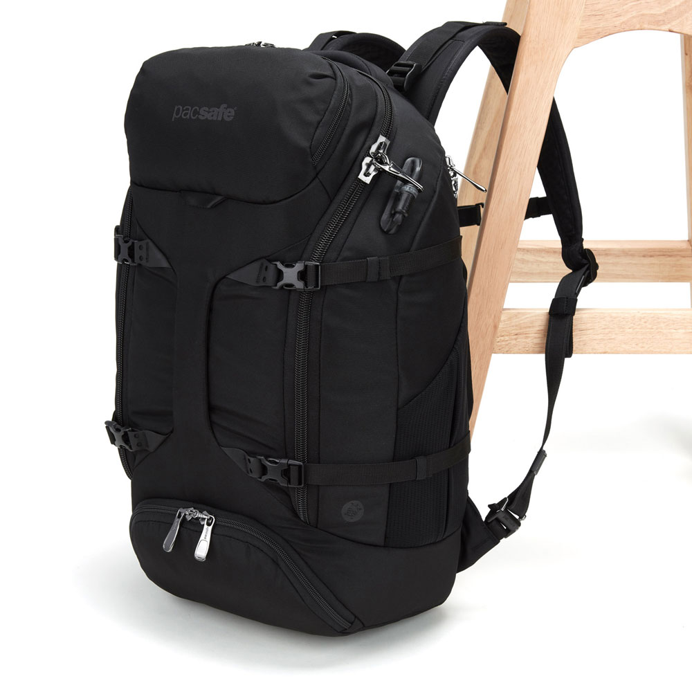 Säker reseryggsäck - PACSAFE Venturesafe EXP35 Travel Backpack Black - 15