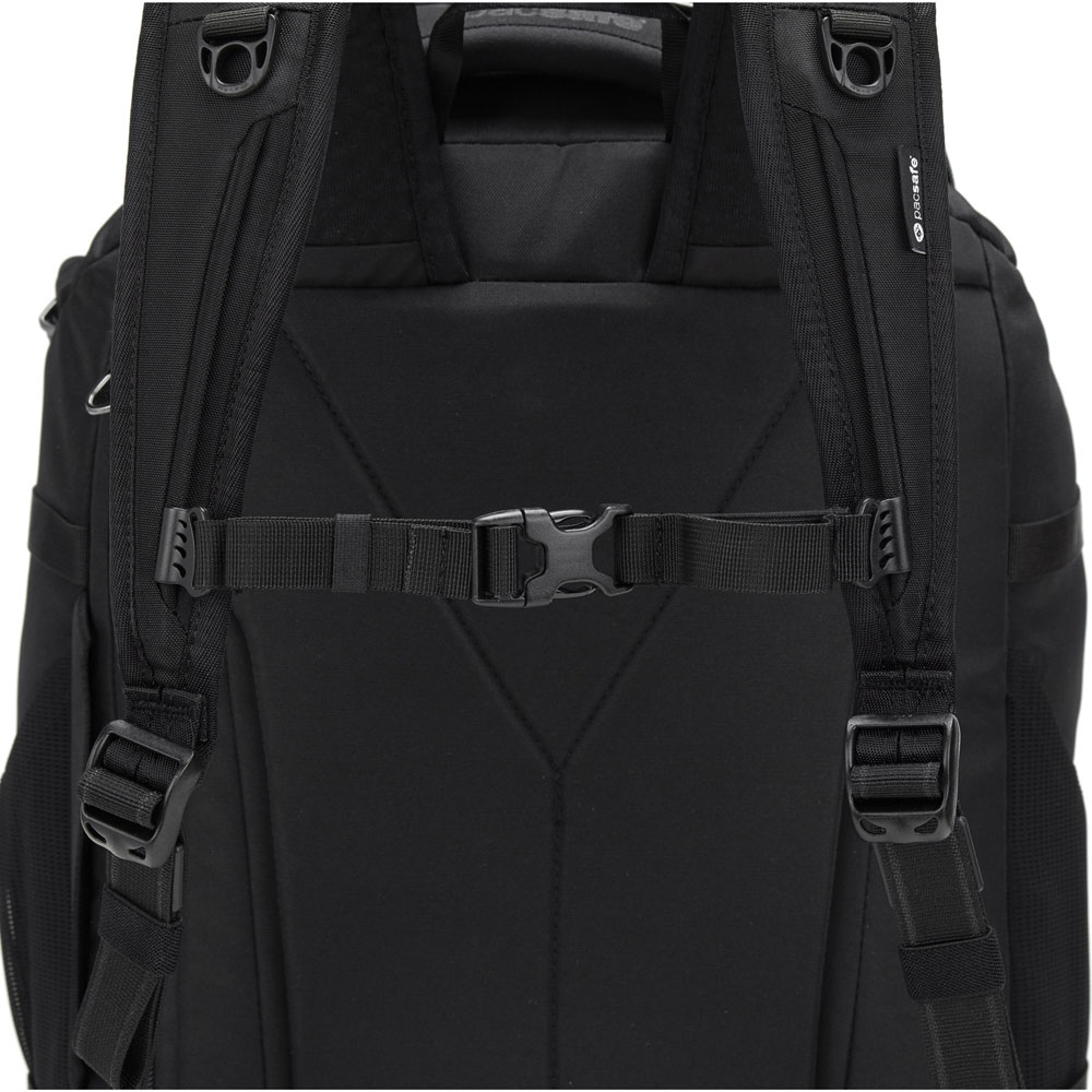 Säker reseryggsäck - PACSAFE Venturesafe EXP35 Travel Backpack Black - 4