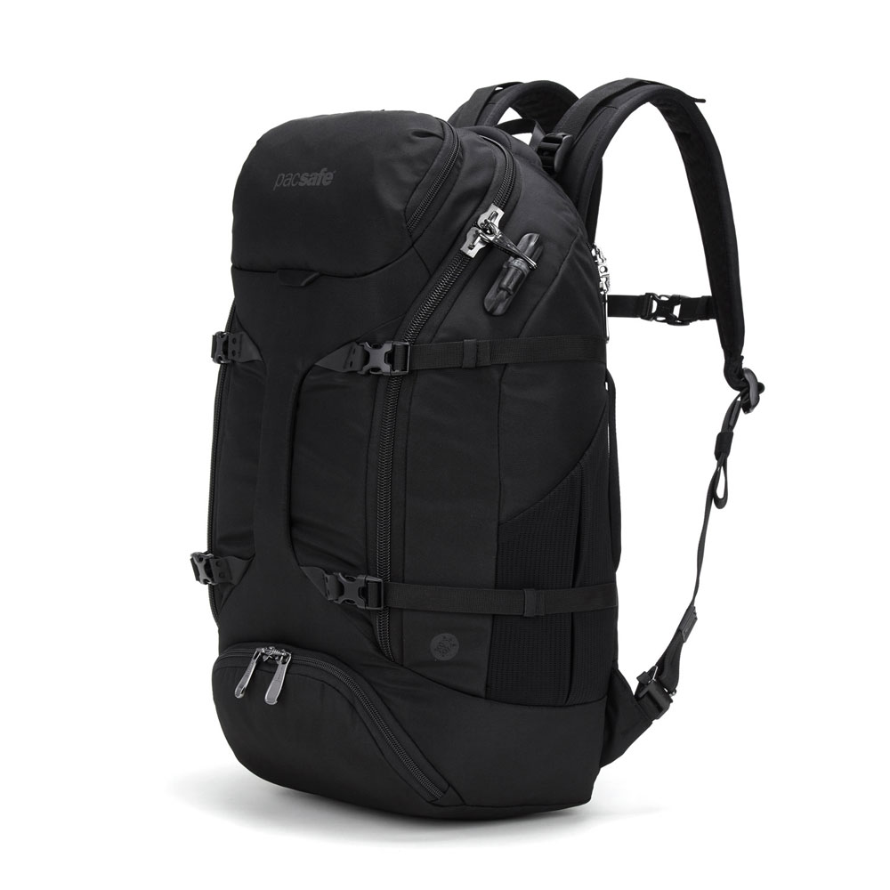 Säker reseryggsäck - PACSAFE Venturesafe EXP35 Travel Backpack Black