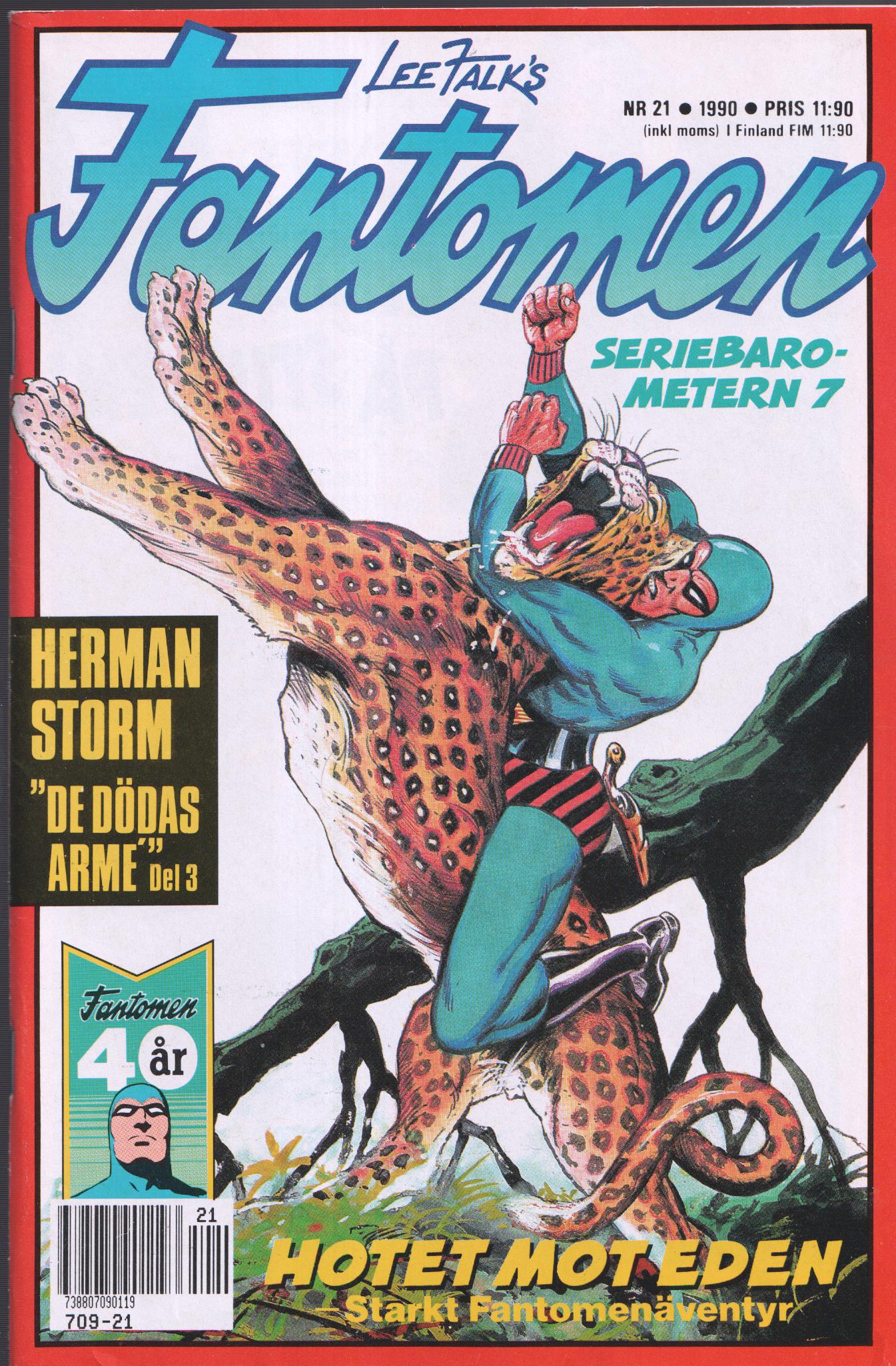 Fantomen nr 21 1990, begagnad